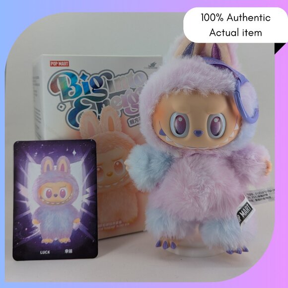 POP MART Other - Pop Mart Labubu – Big in Energy “Luck” Plush Doll – Authentic Collectible